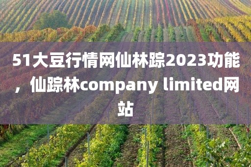 51大豆行情网仙林踪2023功能，仙踪林company limited网站