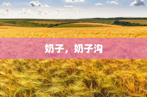 奶子，奶子沟