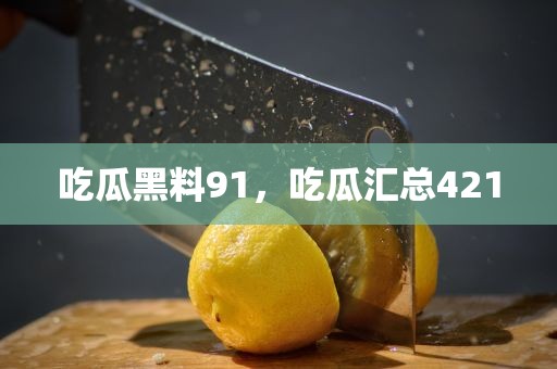 吃瓜黑料91，吃瓜汇总421
