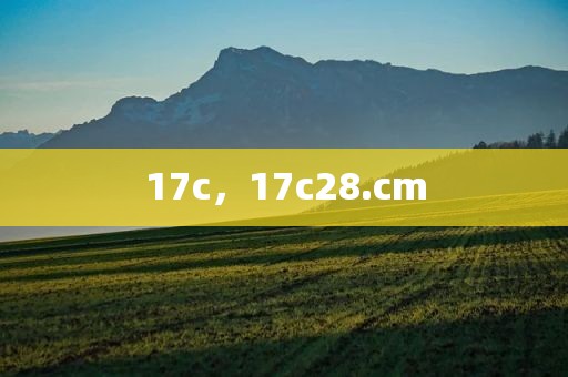 17c，17c28.cm