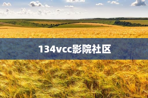 134vcc影院社区