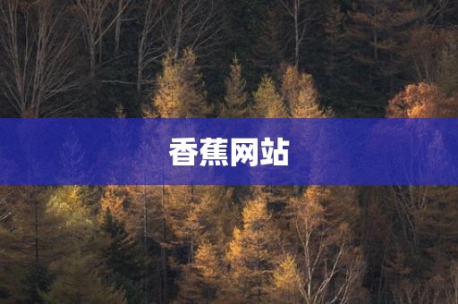 香蕉网站