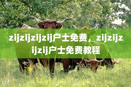 zijzijzijzij户士免费，zijzijzijzij户士免费教程