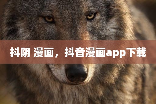 抖阴 漫画，抖音漫画app下载
