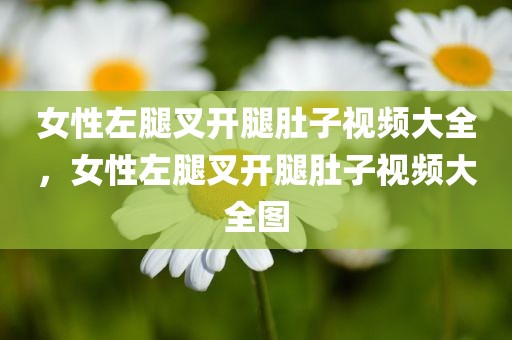 女性左腿叉开腿肚子视频大全，女性左腿叉开腿肚子视频大全图
