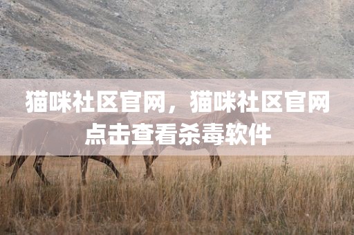 猫咪社区官网，猫咪社区官网点击查看杀毒软件