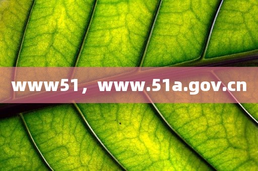 www51，www.51a.gov.cn