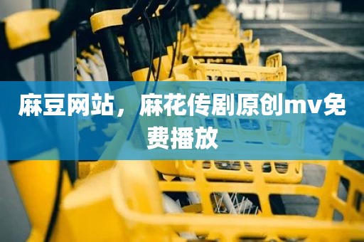 麻豆网站，麻花传剧原创mv免费播放