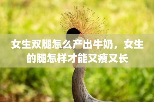 女生双腿怎么产出牛奶，女生的腿怎样才能又瘦又长