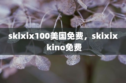 skixix100美国免费，skixix kino免费