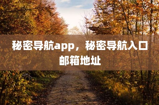 秘密导航app，秘密导航入口邮箱地址