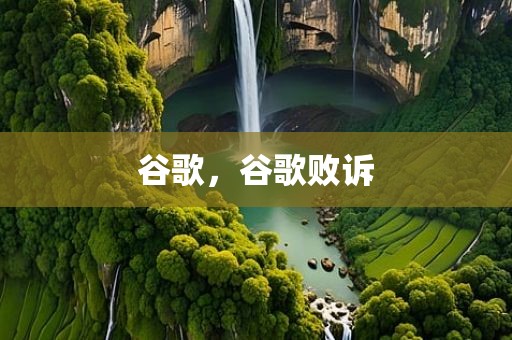 谷歌，谷歌败诉