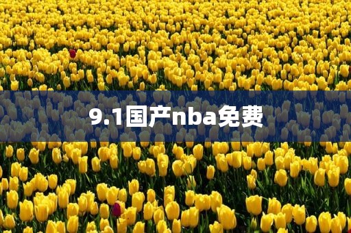 9.1国产nba免费