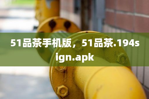 51品茶手机版，51品茶.194sign.apk