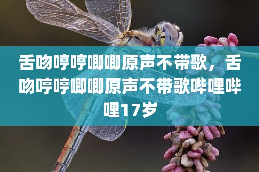 舌吻哼哼唧唧原声不带歌，舌吻哼哼唧唧原声不带歌哔哩哔哩17岁