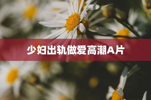 少妇出轨做爱高潮A片
