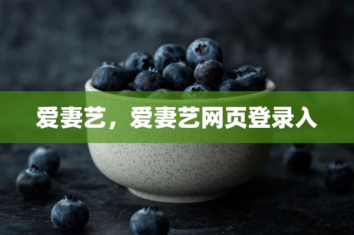 爱妻艺，爱妻艺网页登录入
