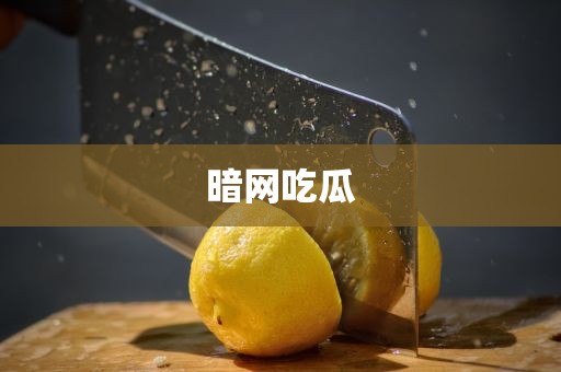 暗网吃瓜