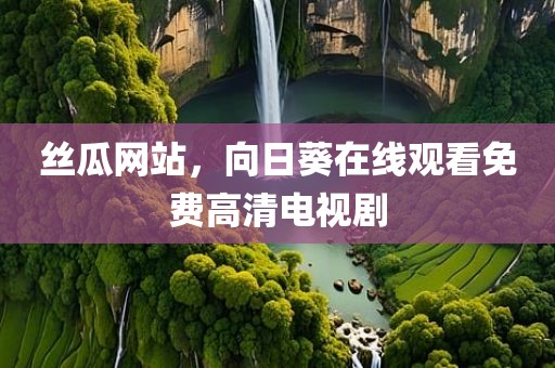 丝瓜网站，向日葵在线观看免费高清电视剧