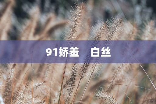 91娇羞    白丝