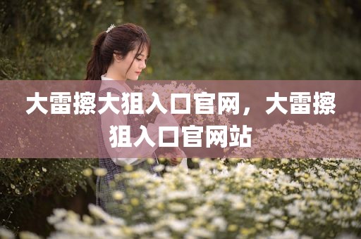 大雷擦大狙入口官网，大雷擦狙入口官网站