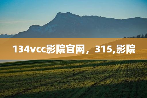 134vcc影院官网，315,影院