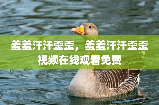 羞羞汗汗歪歪，羞羞汗汗歪歪视频在线观看免费