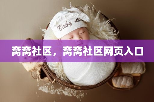窝窝社区，窝窝社区网页入口