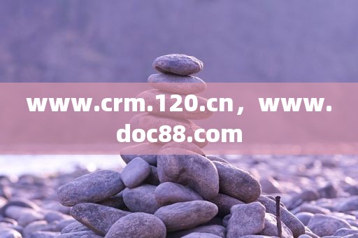 www.crm.120.cn，www.doc88.com