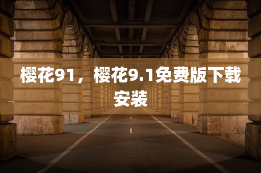 樱花91，樱花9.1免费版下载安装