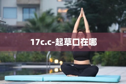17c.c-起草口在哪