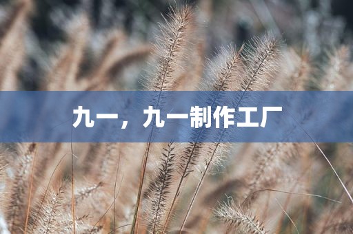 九一，九一制作工厂