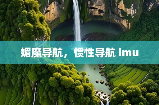 媚魔导航，惯性导航 imu