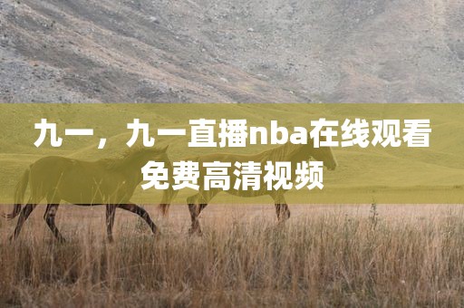 九一，九一直播nba在线观看免费高清视频