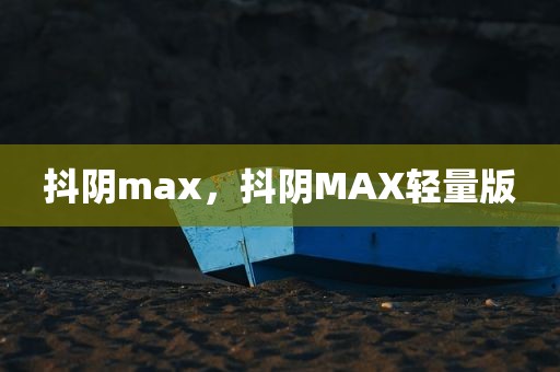 抖阴max，抖阴MAX轻量版