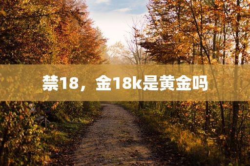 禁18，金18k是黄金吗