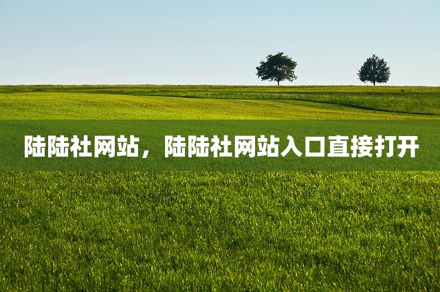 陆陆社网站，陆陆社网站入口直接打开