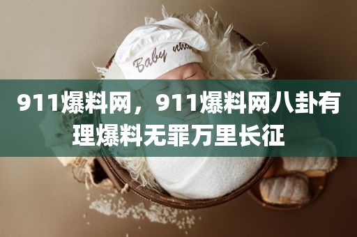 911爆料网，911爆料网八卦有理爆料无罪万里长征