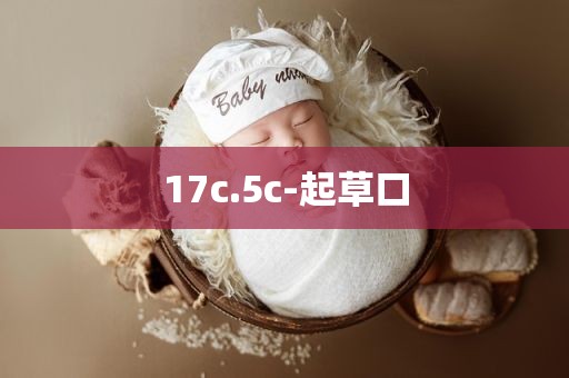 17c.5c-起草口
