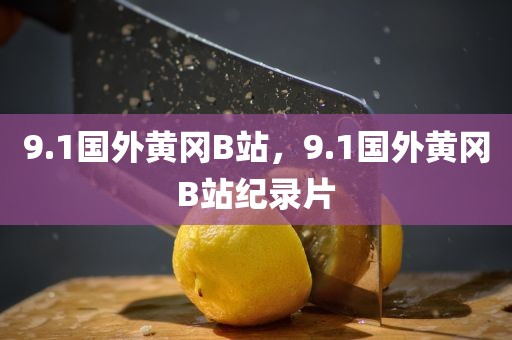 9.1国外黄冈B站，9.1国外黄冈B站纪录片