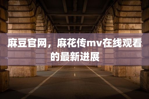麻豆官网，麻花传mv在线观看的最新进展