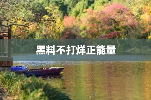黑料不打烊正能量