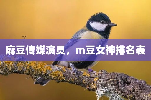 麻豆传媒演员，m豆女神排名表