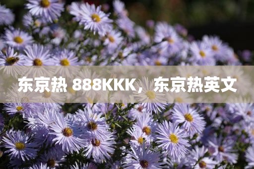 东京热 888KKK，东京热英文