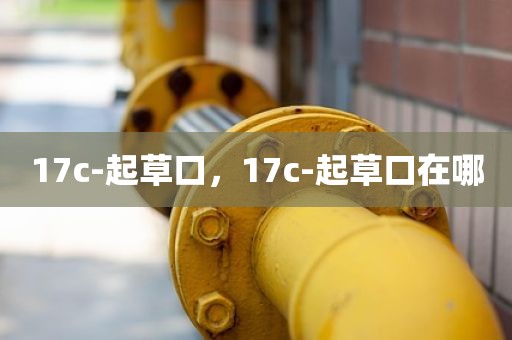 17c-起草口，17c-起草口在哪