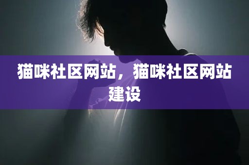 猫咪社区网站，猫咪社区网站建设
