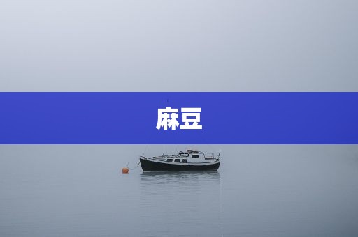 麻豆