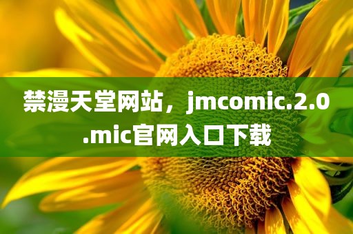 禁漫天堂网站，jmcomic.2.0.mic官网入口下载