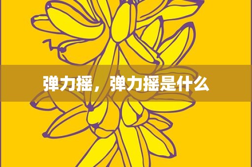 弹力摇，弹力摇是什么