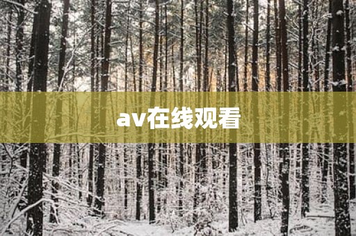 av在线观看